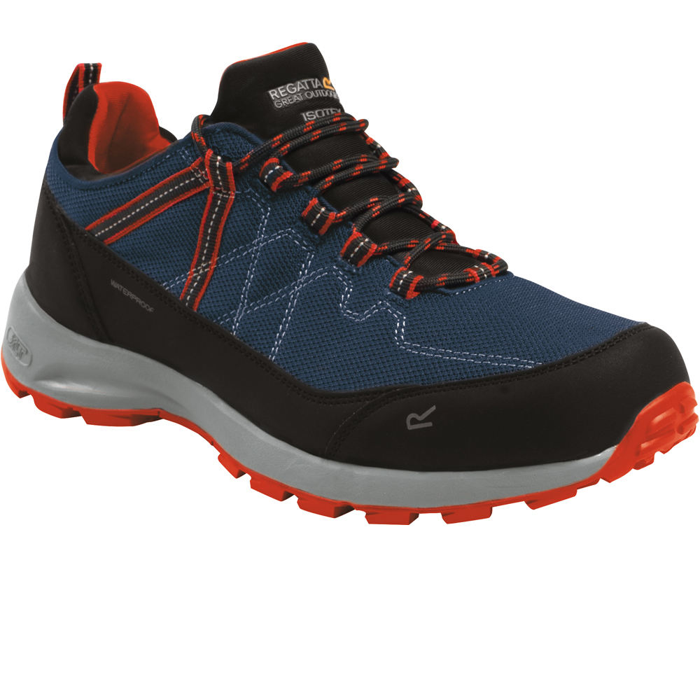 Regatta zapatilla trekking hombre Samaris Lite Low AZNA lateral exterior