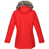 Regatta chaqueta impermeable insulada mujer Myla vista trasera