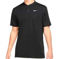 Nike polo tenis manga corta hombre M NKCT DF POLO BLADE SOLID vista frontal