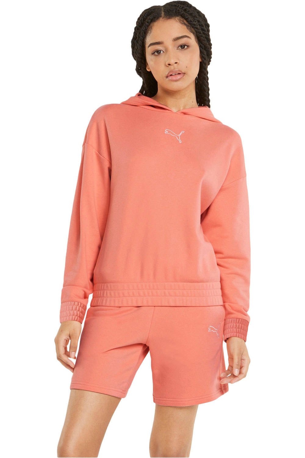 Puma chándal mujer Loungewear 7 Shorts vista frontal