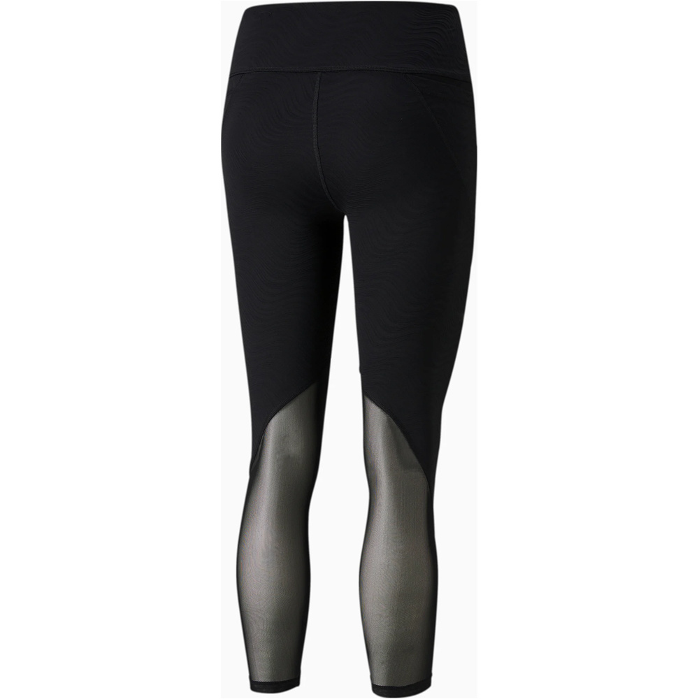 Puma pantalones y mallas largas fitness mujer Flawless High Waist vista trasera