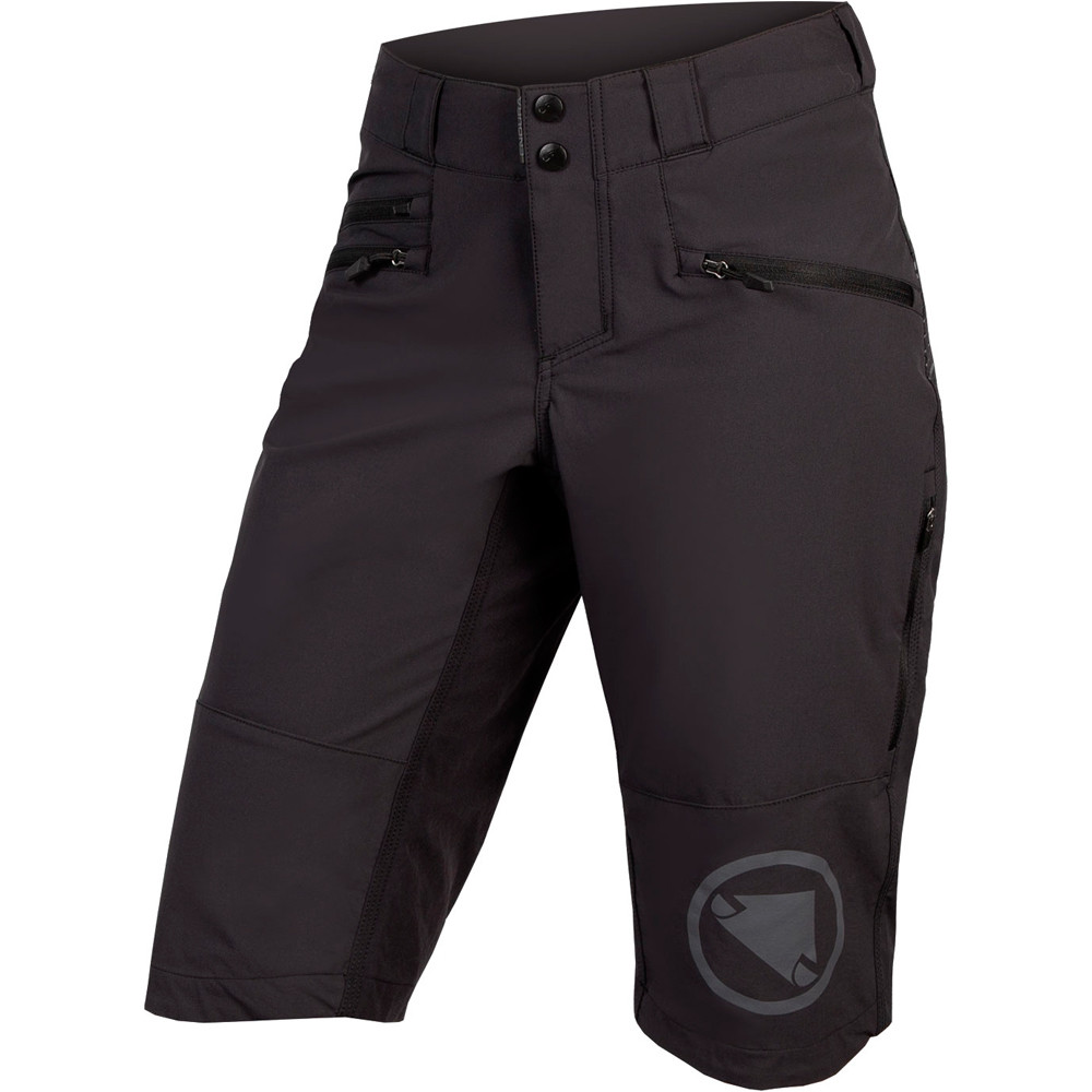 Endura pantalón corto ciclismo mujer Baggy de mujer SingleTrack II vista frontal