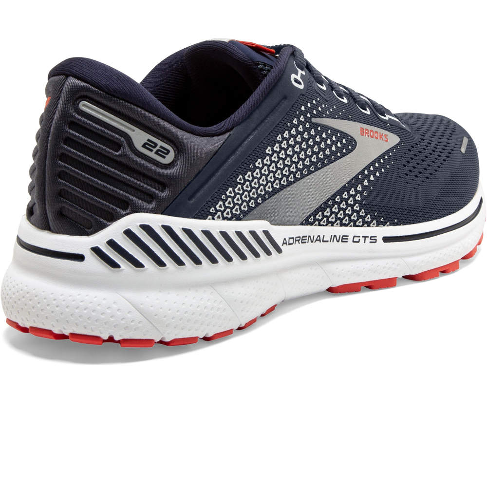 Brooks zapatilla running hombre ADRENALINE GTS 22 vista trasera