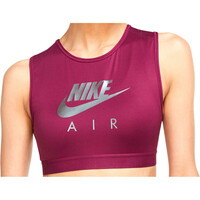 Nike sujetadores deportivos W NK AIR DF SWSH HN MESH BRA vista frontal