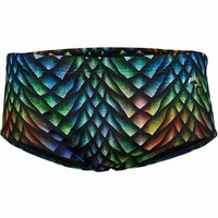 Phelps bañador natación hombre PEACOCK BRIEF 14CM vista frontal