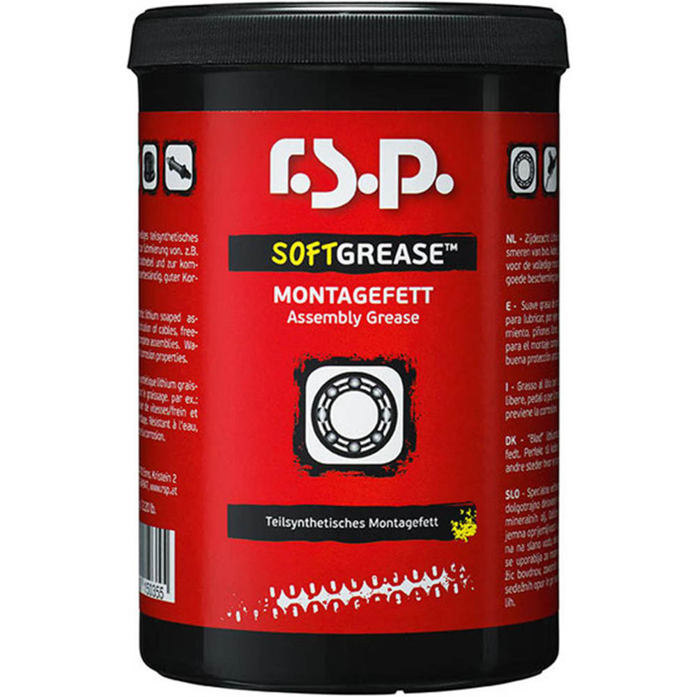 Rsp aceites y lubricante bicicleta GRASA LUBRICANTE R.S.P. SOFT GREASE vista frontal