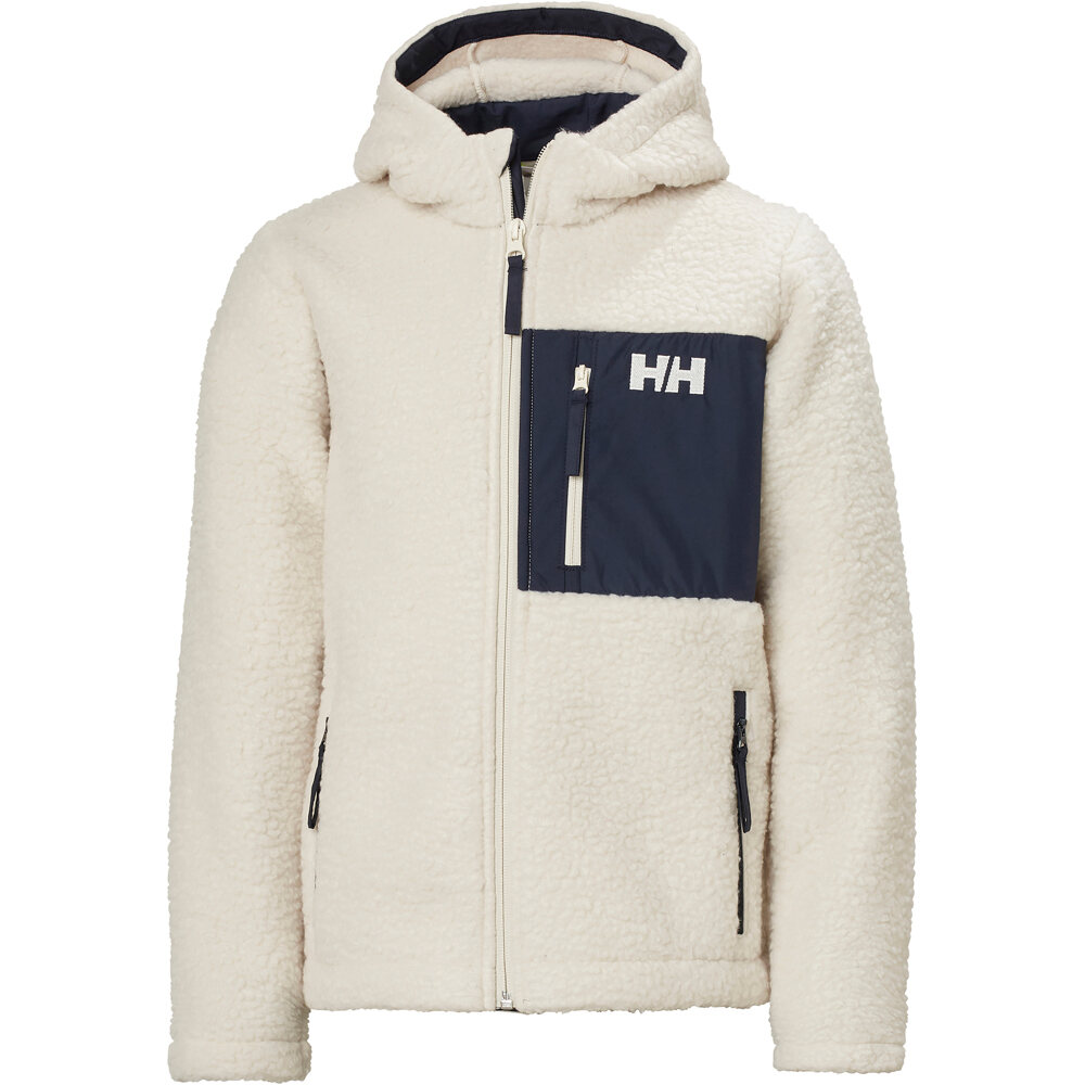 Helly Hansen forro polar niño JR CHAMP PILE JACKET vista frontal