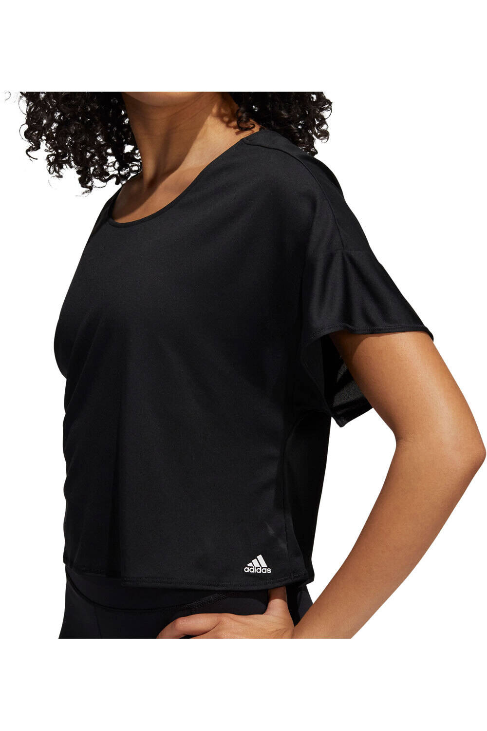 adidas camisetas fitness mujer PRIMEBLUE TEE vista detalle