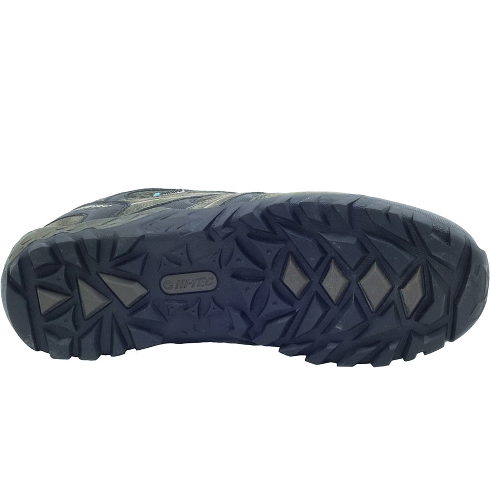 Hi-Tec Quercus - Gris Oscuro - Zapatillas Trekking Hombre