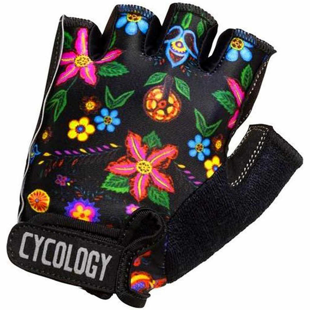 Cycology guantes cortos ciclismo Frida Cycling Gloves vista trasera