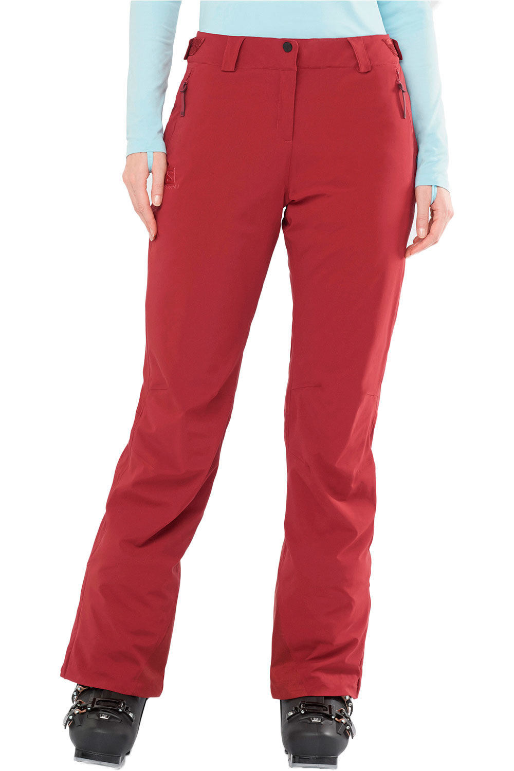 Salomon pantalones esquí mujer THE BRILLIANT PANT W vista frontal