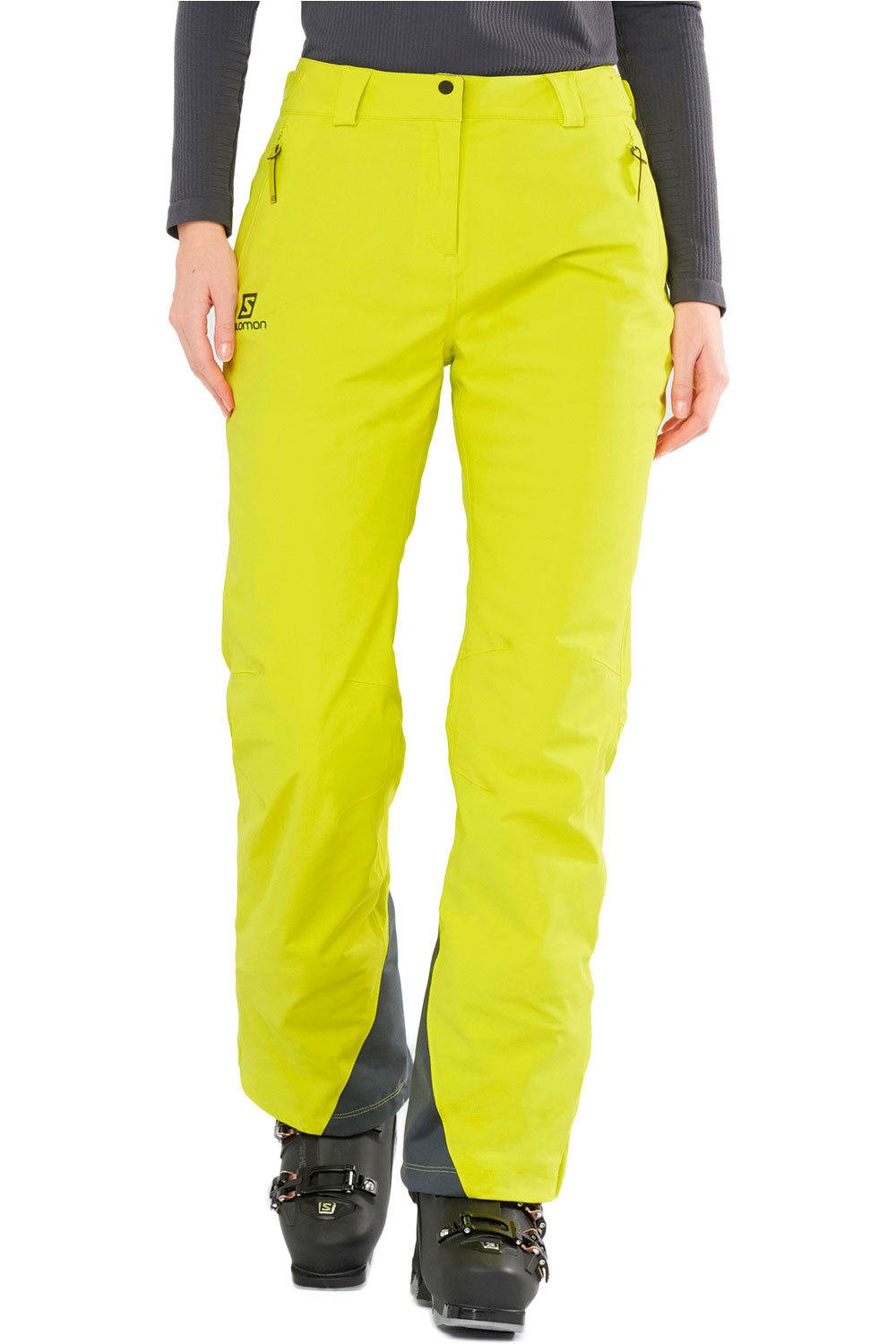 Salomon pantalones esquí mujer THE BRILLIANT PANT W vista frontal