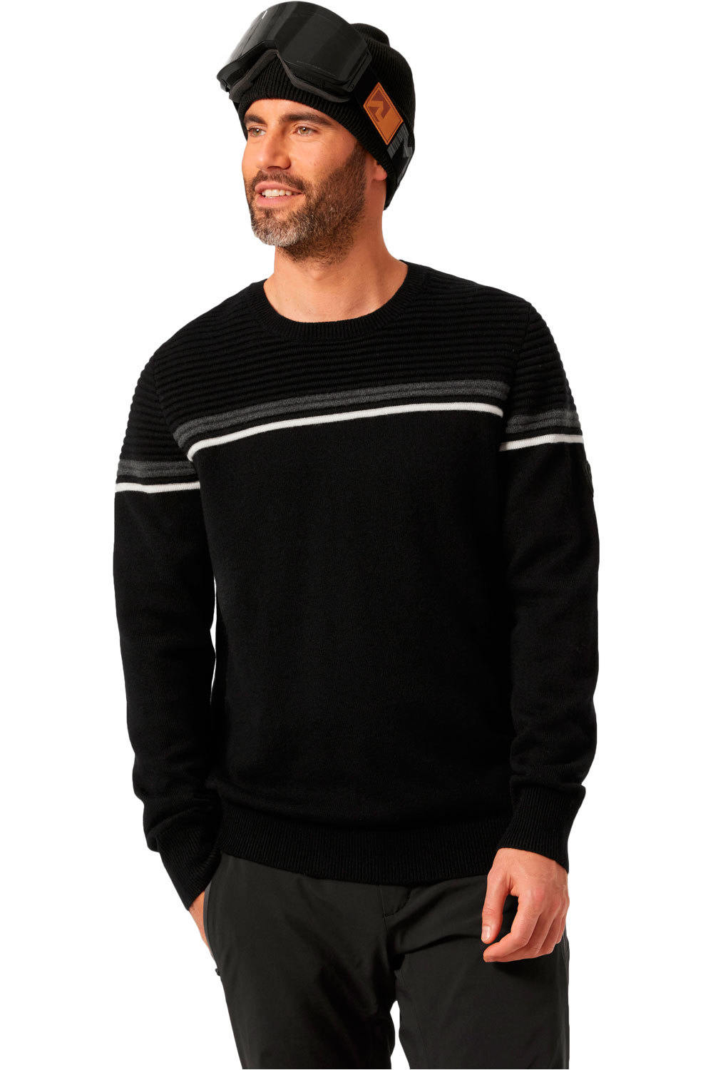 Helly Hansen jersey esquí hombre CARV KNITTED SWEATER vista frontal