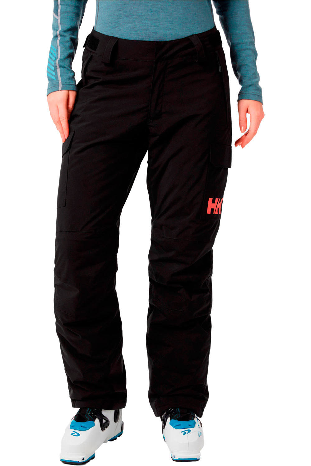 Helly Hansen pantalones esquí mujer W SWITCH CARGO INSULATED PANT vista frontal