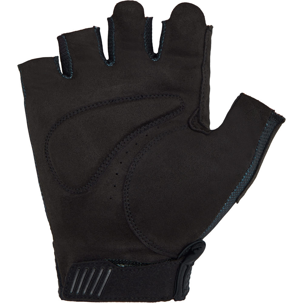 Spiuk guantes cortos ciclismo GUANTE CORTO HELIOS UNISEX NEGRO vista trasera