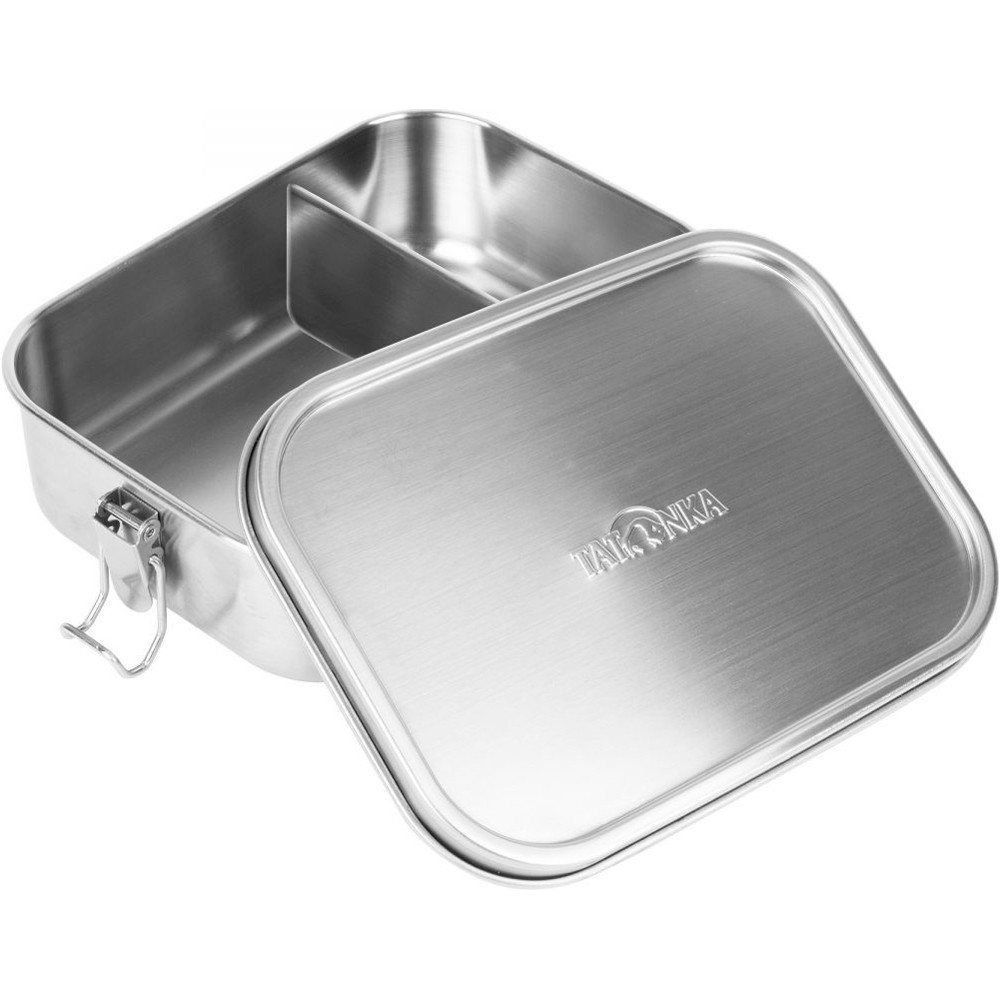 Tatonka fiambreras LUNCH BOX II LOCK 1000 fiambrera Inox vista frontal