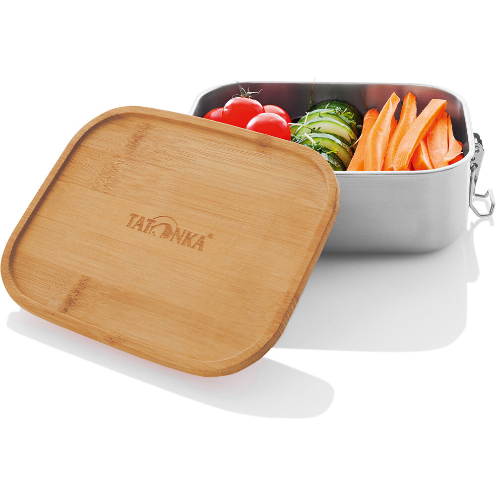 Tatonka fiambreras LUNCH BOX I BAMBOO 800 fiambrera Inox 02