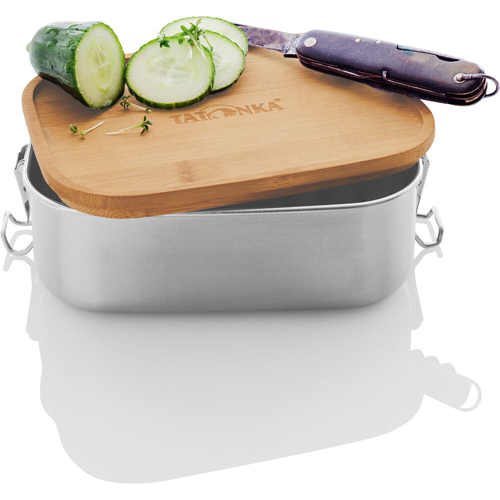 Tatonka fiambreras LUNCH BOX I BAMBOO 800 fiambrera Inox 03