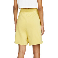 Nike bermuda mujer W NSW SWSH FLC HR SHORT vista trasera