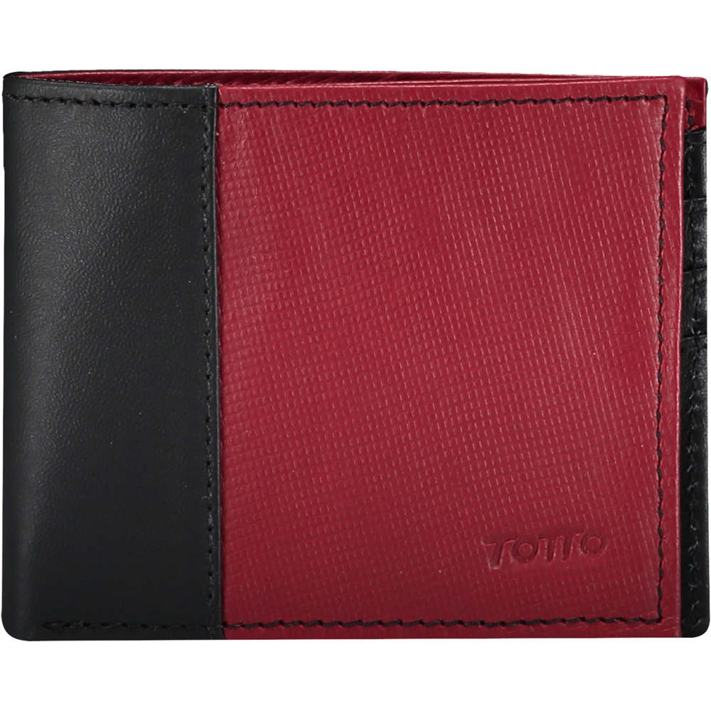 Totto monedero Cartera cuero  Arkansas vista frontal