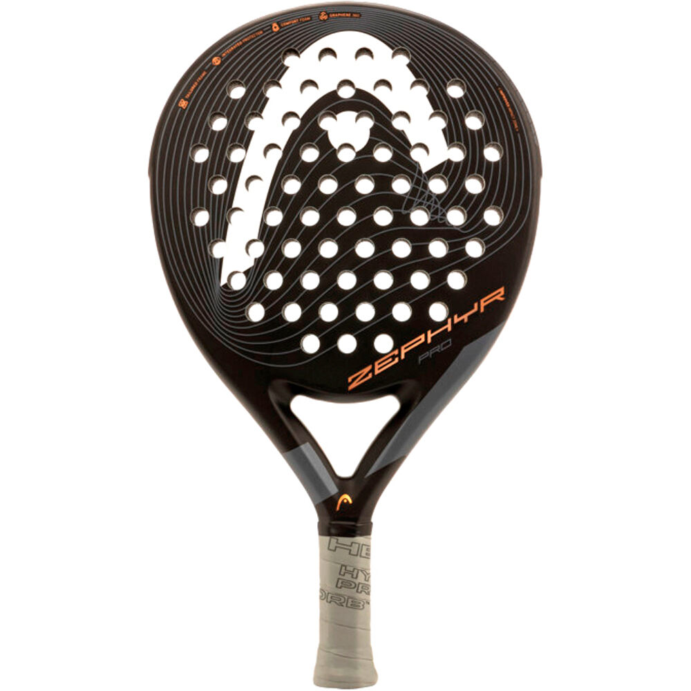 Head pala pádel adulto Zephyr Pro 2022 vista frontal