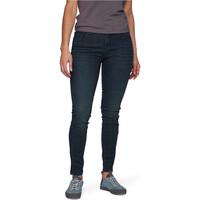 Black Diamond pantalón montaña mujer W FORGED DENIM PANTS vista frontal