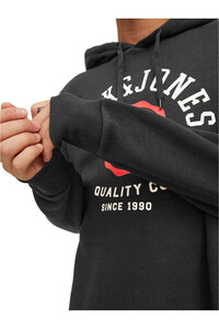 J&J sudadera hombre LOGO SWEAT HOOD 2 COL 22/23 vista detalle