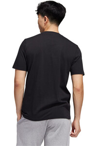 adidas camiseta manga corta hombre Sketch Emblem Graphic vista trasera