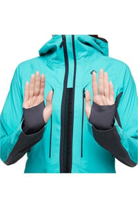 Black Diamond chaqueta esquí mujer W DAWN PATROL HYBRID SHELL 04