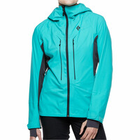 Black Diamond chaqueta esquí mujer W DAWN PATROL HYBRID SHELL 07