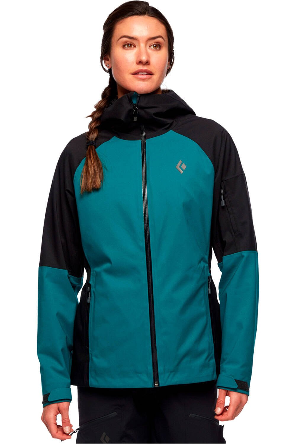 Black Diamond chaqueta esquí mujer W BOUNDARY LINE INSULATED JCK vista frontal