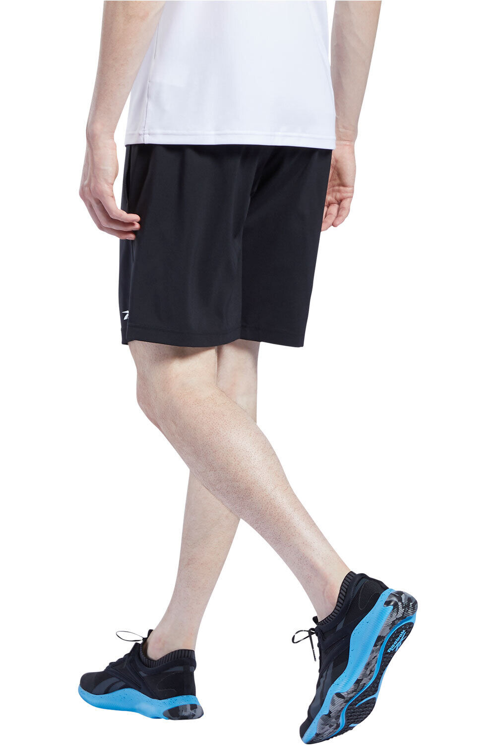 Reebok pantalón corto fitness hombre WOR WOVEN SHORT vista trasera