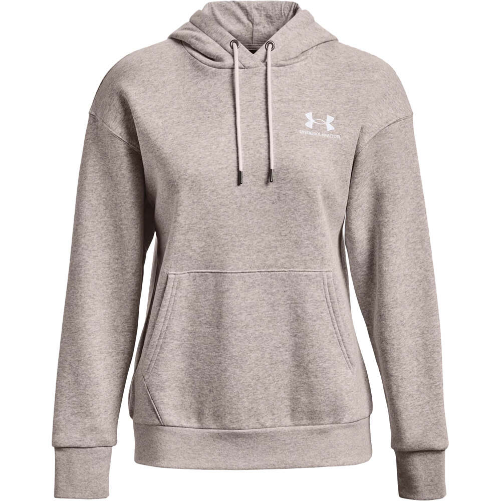 Under Armour sudaderas deportivas mujer ESSENTIAL FLEECE HOODIE vista trasera