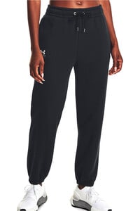 Under Armour pantalones y mallas largas fitness mujer ESSENTIAL FLEECE JOGGERS vista frontal