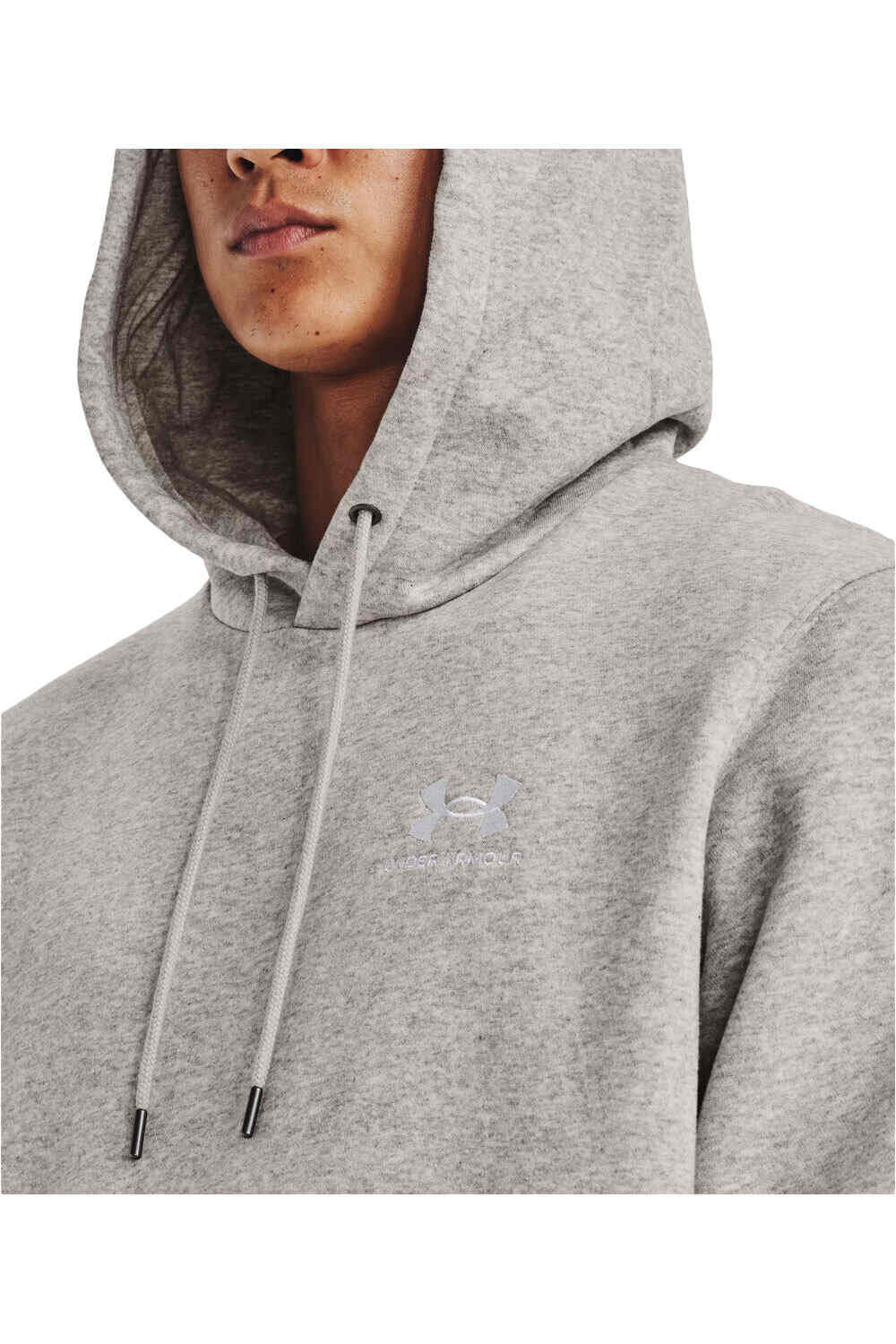 Under Armour sudaderas deportivas hombre UA ESSENTIAL FLEECE HOODIE vista detalle