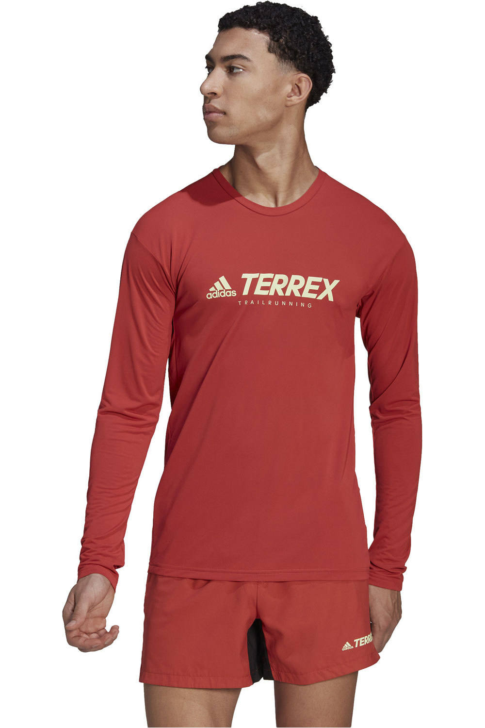 adidas camisetas trail running manga corta hombre Terrex Primeblue Trail vista frontal