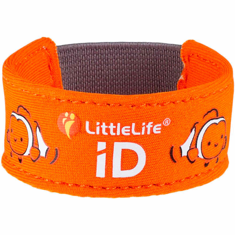 Littelife varios montaña Safety iD Strap - Clownfish vista frontal