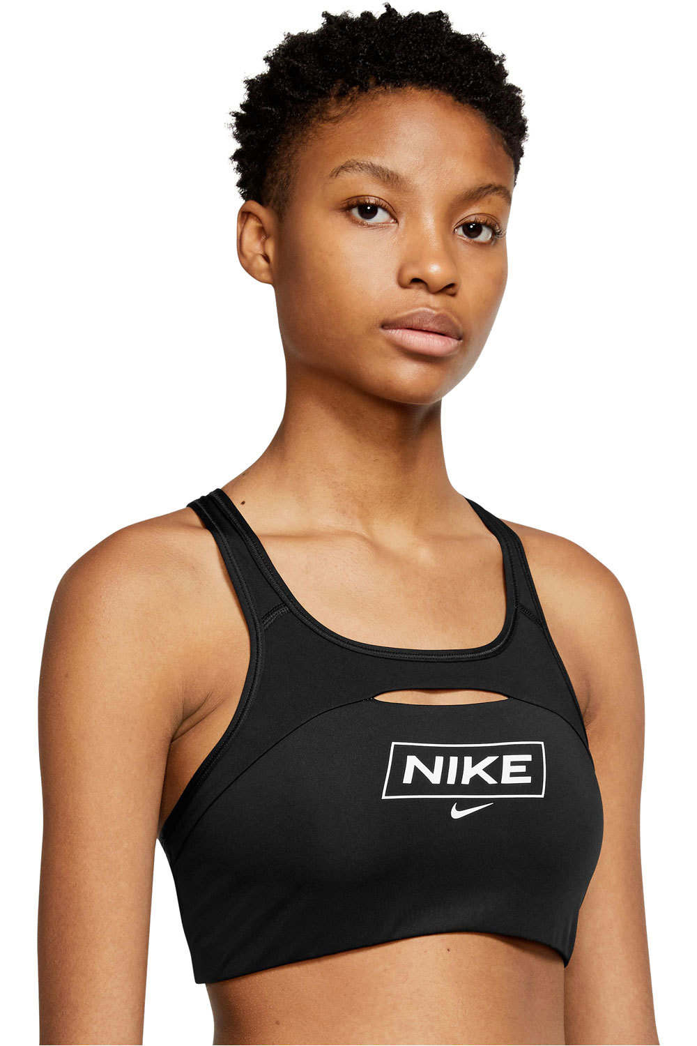 Nike Df Swsh Gx Bra Np 6mo negro ropa interior mujer