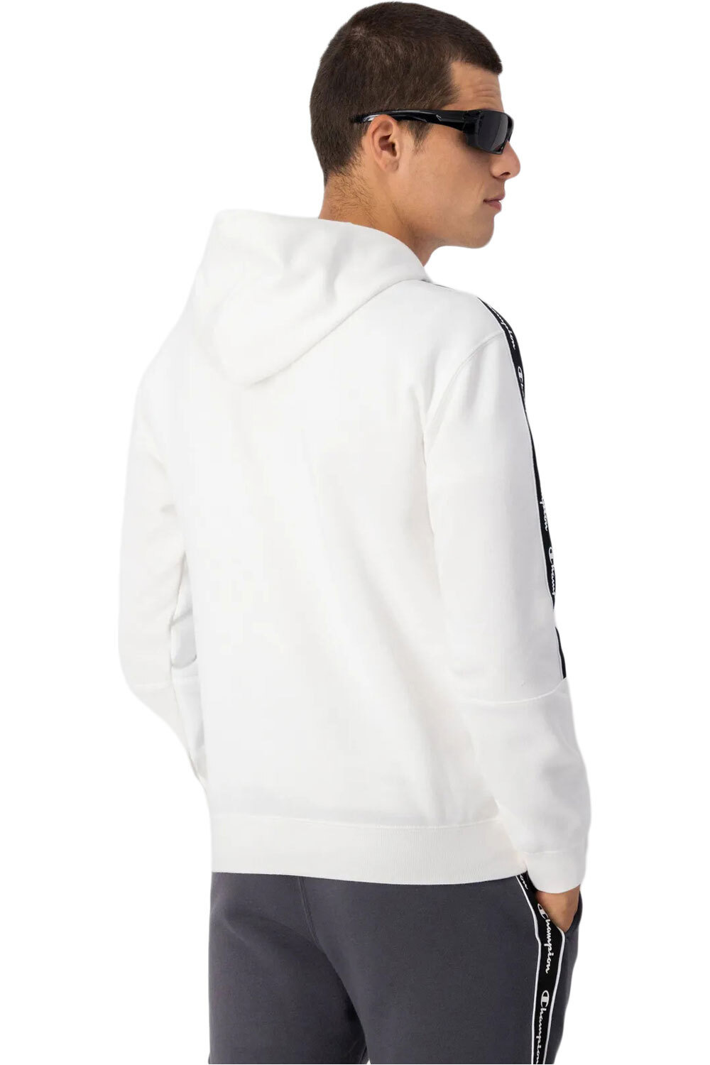 Champion sudadera hombre TAPE HOODED vista trasera