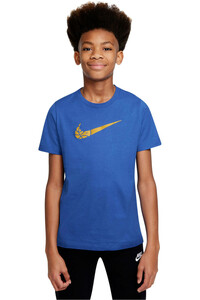 Nike camiseta manga corta niño NSW TEE CORE BBALL HBR vista frontal