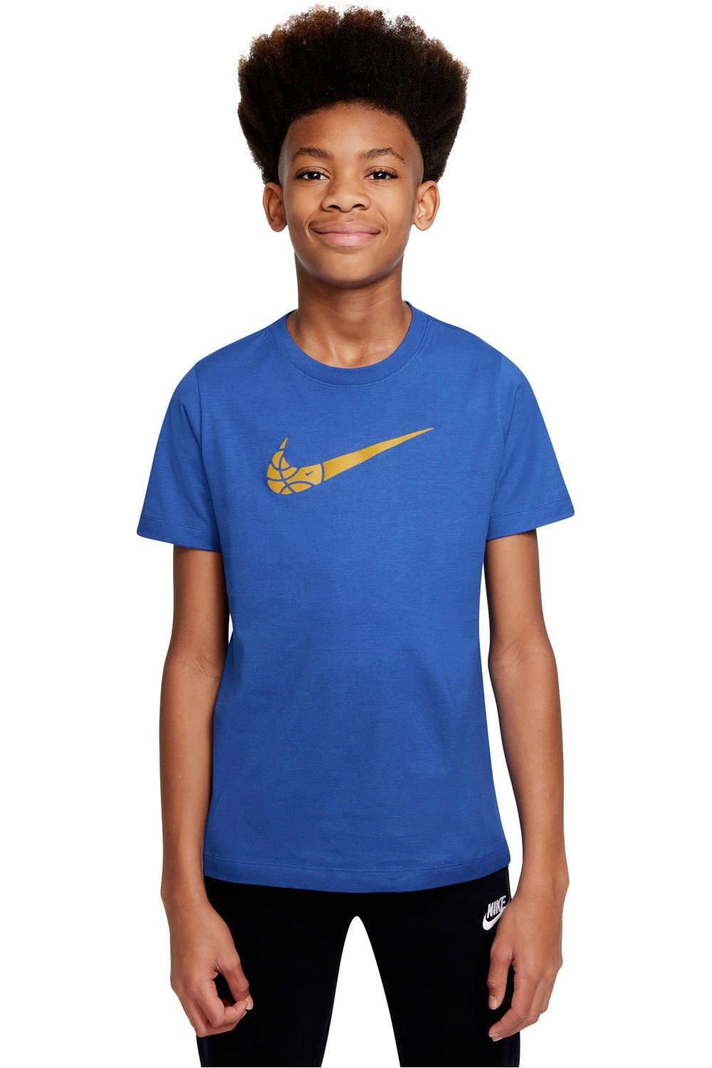 Nike camiseta manga corta niño NSW TEE CORE BBALL HBR vista frontal