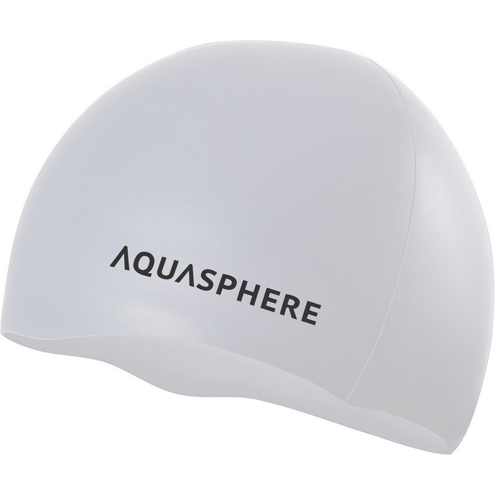 Aquasphere gorro natación PLAIN SILICONE CAP vista frontal