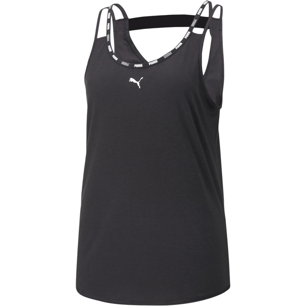 Puma camiseta tirantes fitness mujer STRONG TRI-BLEN vista frontal