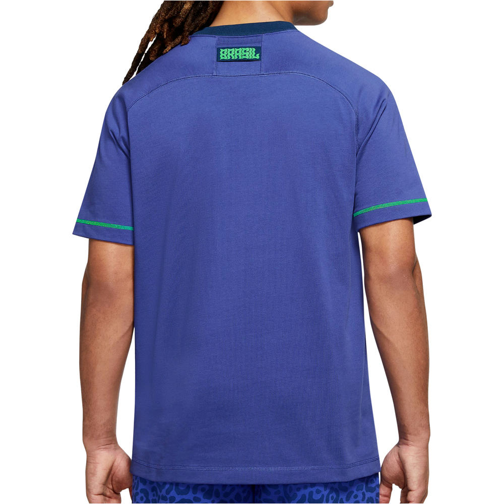 Nike camiseta de fútbol oficiales BRASIL 22 TRAVEL TOP 03