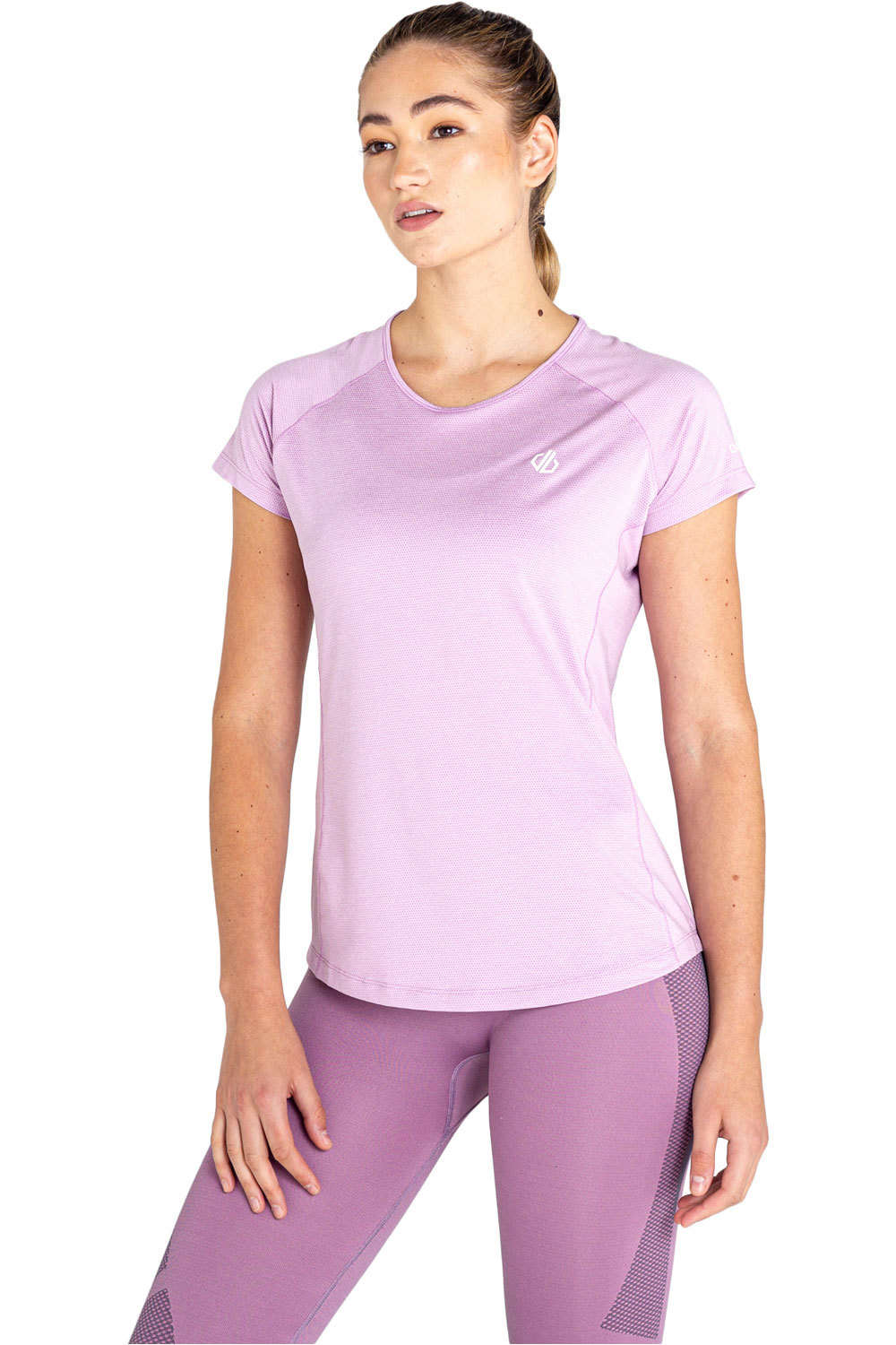 Dare2b camisetas fitness mujer Corral Tee vista frontal