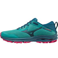 Mizuno zapatillas trail mujer WAVE RIDER TT (W) lateral interior