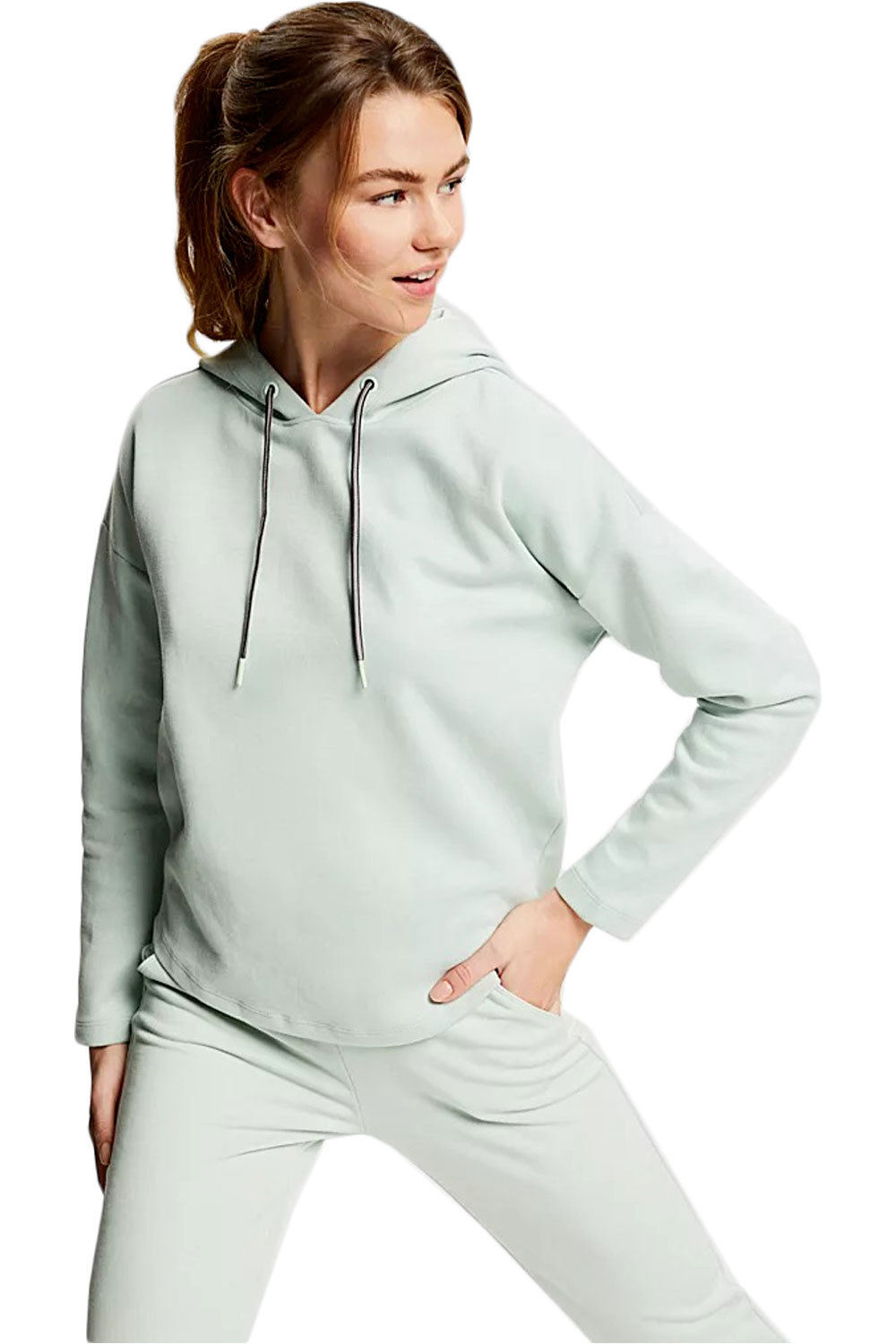 Esprit sudadera mujer sweater sl hood vista frontal