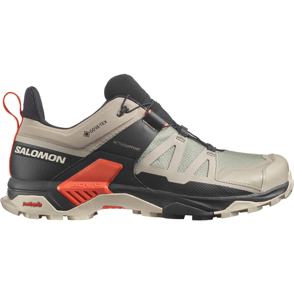 Zapatillas Trekking Salomon Hombre En Linea - Salomon X ULTRA 4 GORE-TEX  Blancas