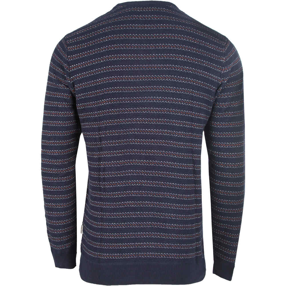 Blend jersey hombre PULLOVER KNIT STRIPED vista trasera