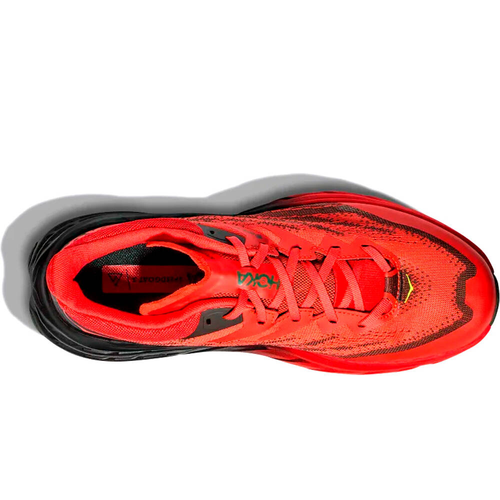 Hoka Speedgoat 5 Gore Tex rojo zapatillas trail running hombre